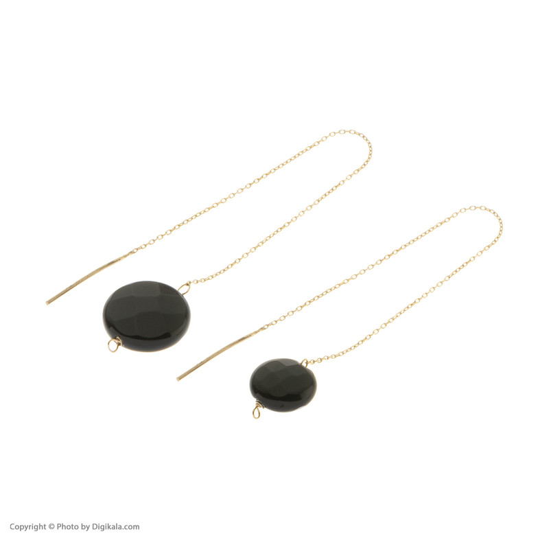 گوشواره طلا 18 عیار زنانه مایا ماهک مدل ME0919 - 4