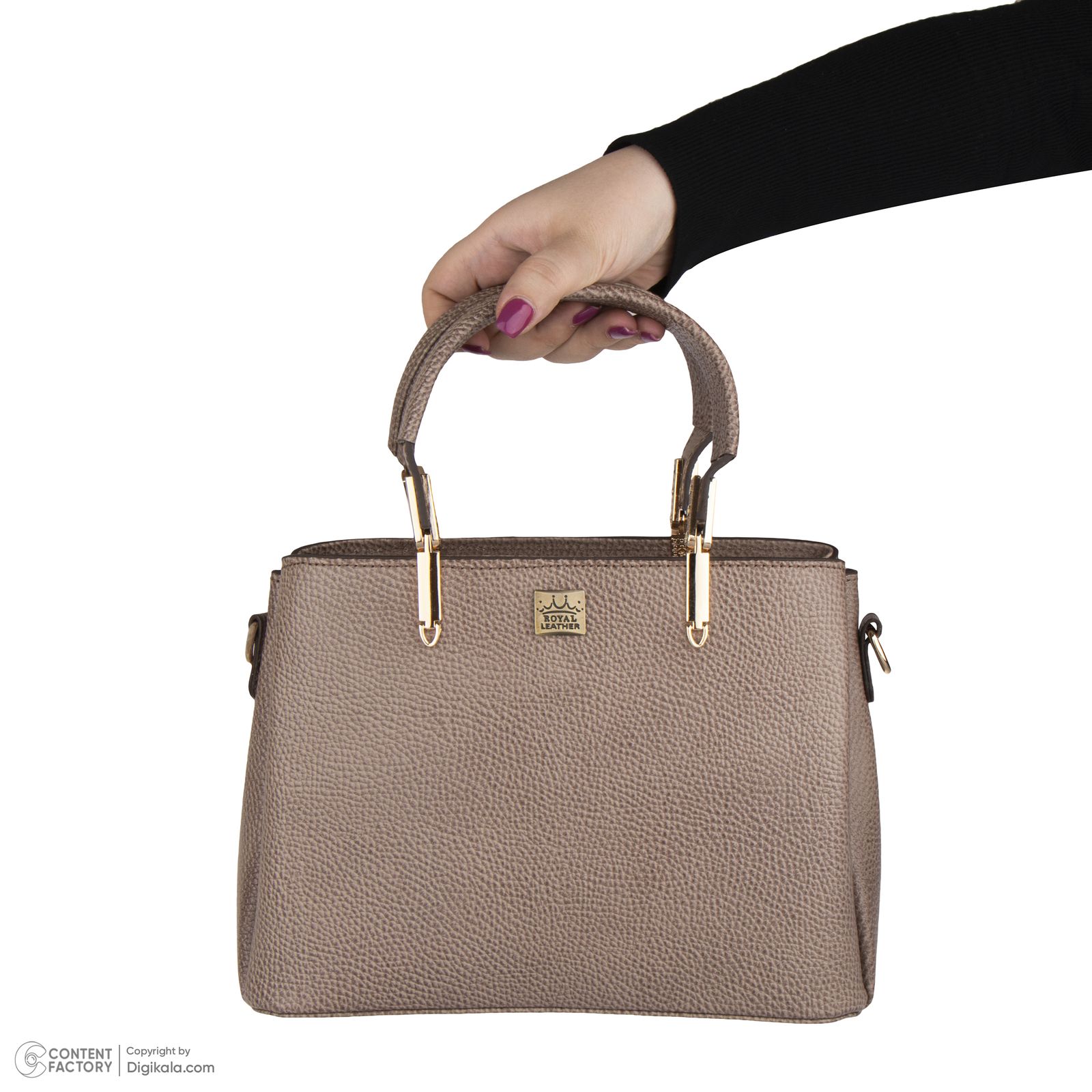 کیف مجلسی زنانه رویال چرم مدل W120 -  - 2
