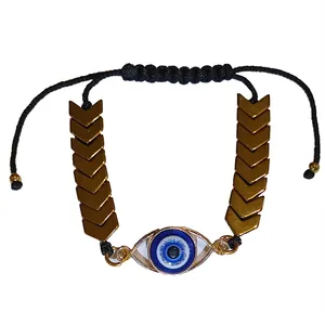 دستبند مدل چشم نظر کد MA-0039