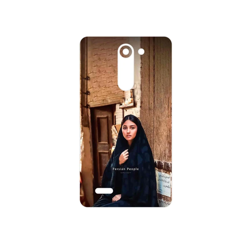 برچسب پوششی ماهوت مدل Portrait of an Iranian Woman مناسب برای گوشی موبایل ال جی L Bello
