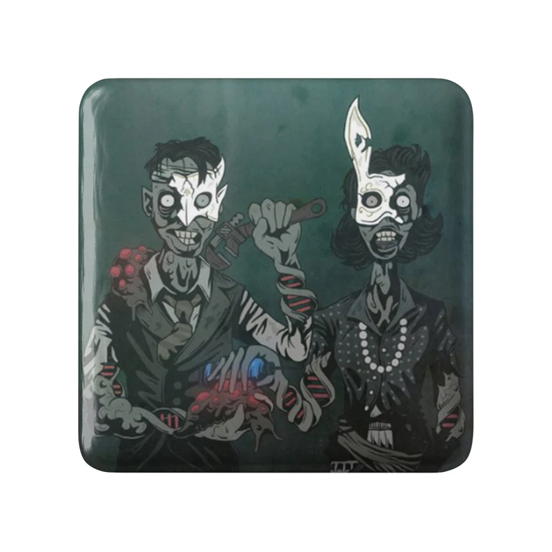 مگنت خندالو طرح بازی بایوشاک (Bioshock) مدل مربعی کد 31351