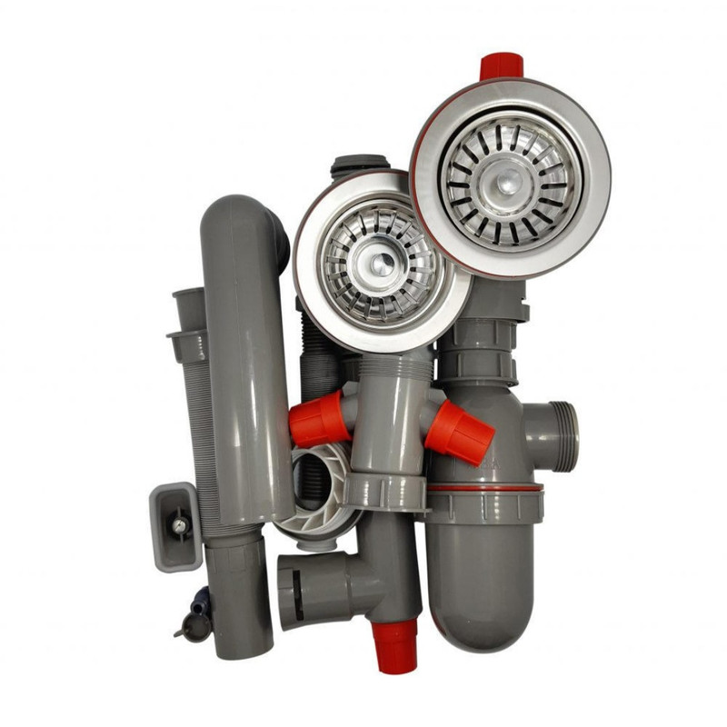 سیفون ظرفشویی آبا مدل 120