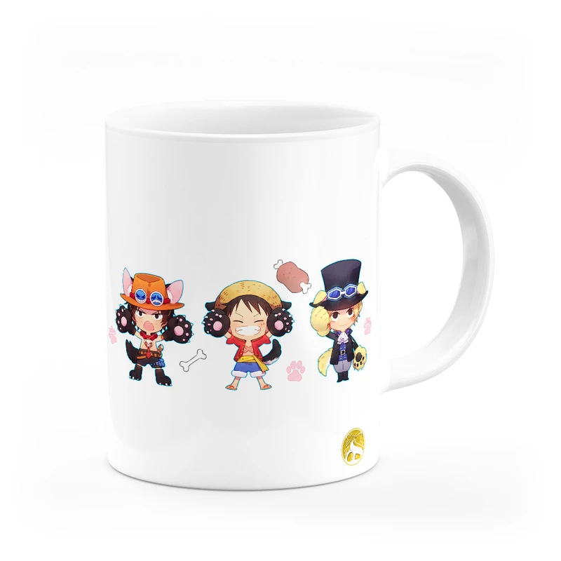 ماگ هومرو طرح انیمه وان پیس One Piece مدل MG2183