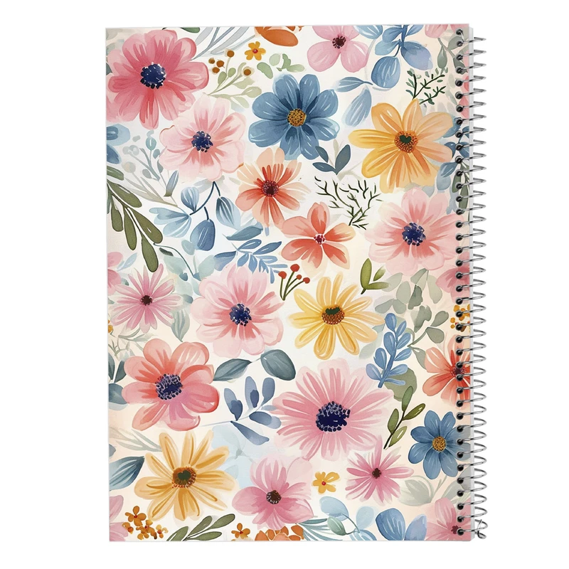 دفتر مشق 50 برگ مدوپد مدل گل کد DF15924