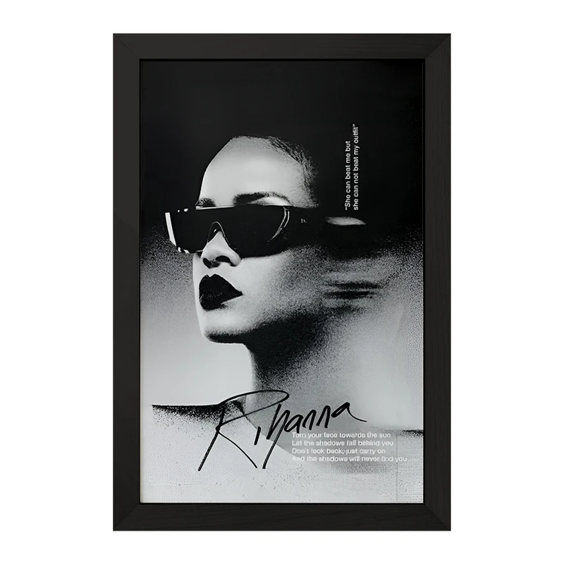 تابلو خندالو مدل ریحانا (Rihanna) کد F6841