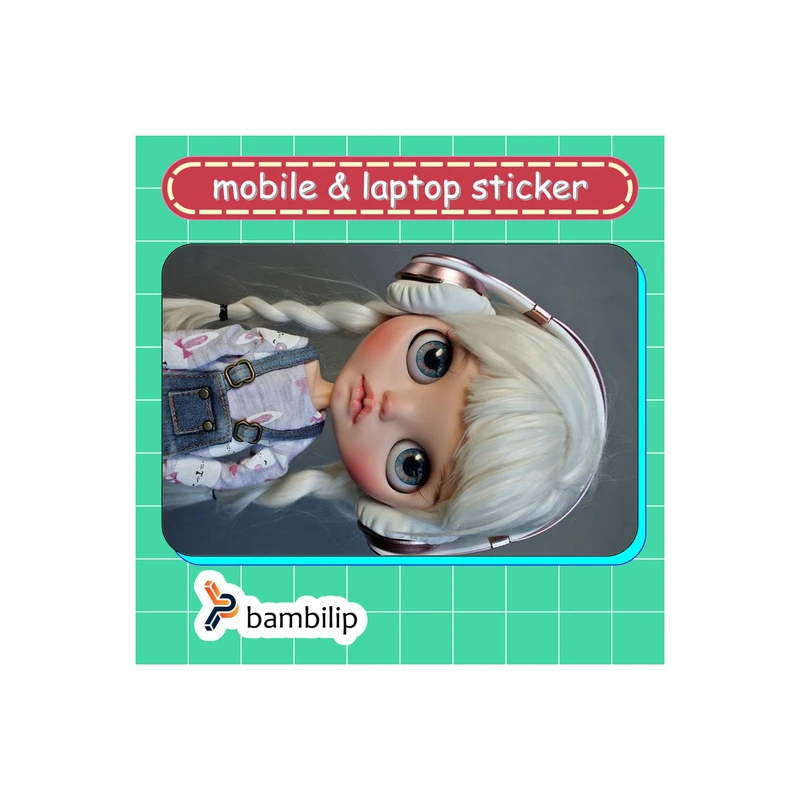 استیکر بامبیلیپ مدل کارت عابر طرح  کد 2722322