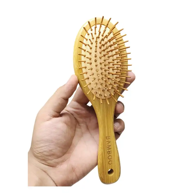 برس مو بامبو مدل چوبی