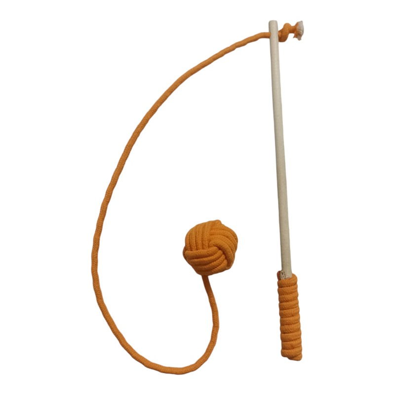 اسباب بازی سگ و گربه مدل توپ زنگوله دار MLLS کد 04