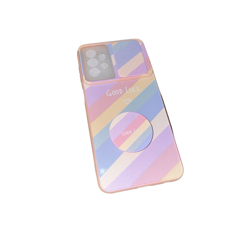 کاور مدل SCN کد 15454 مناسب برای گوشی موبایل سامسونگ galaxy  A13 4G/A32 5G به همراه پاپ سوکت