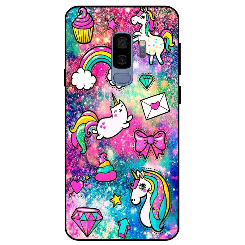 کاور مگافون طرح تک شاخ مدل 8155 مناسب برای گوشی موبایل سامسونگ Galaxy S9       