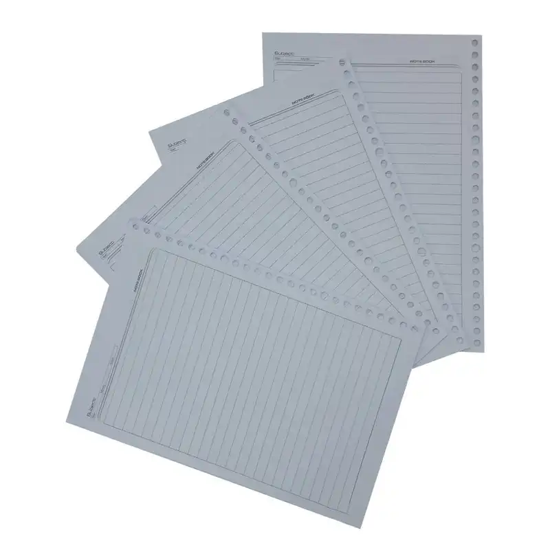 کاغذ کلاسور کد K001 بسته 100 عددی