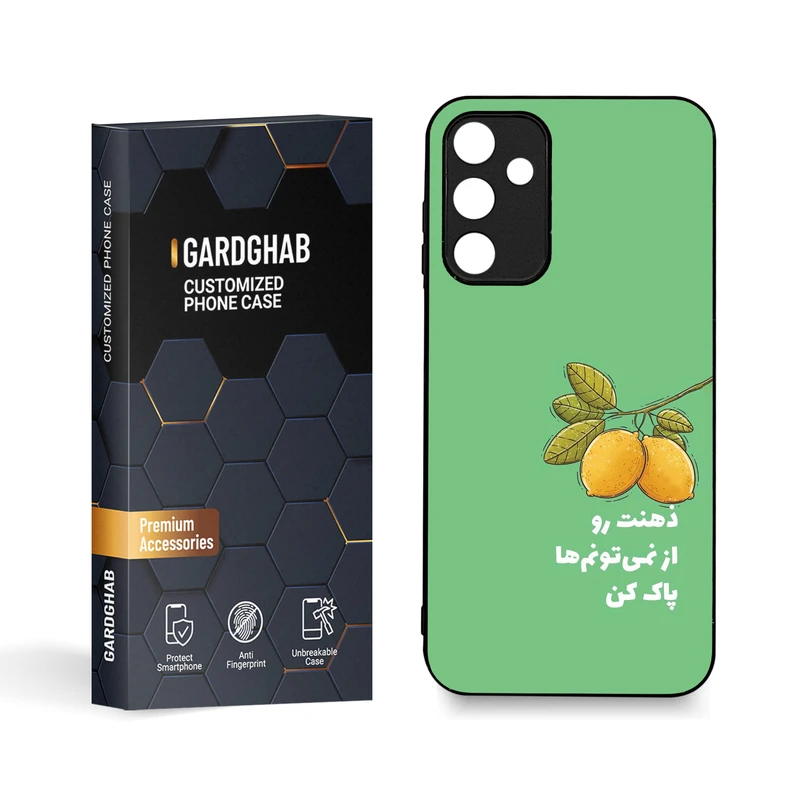 کاور گارد قاب مدل متن مناسب برای گوشی موبایل سامسونگ Galaxy A15 5G/A15 4G
