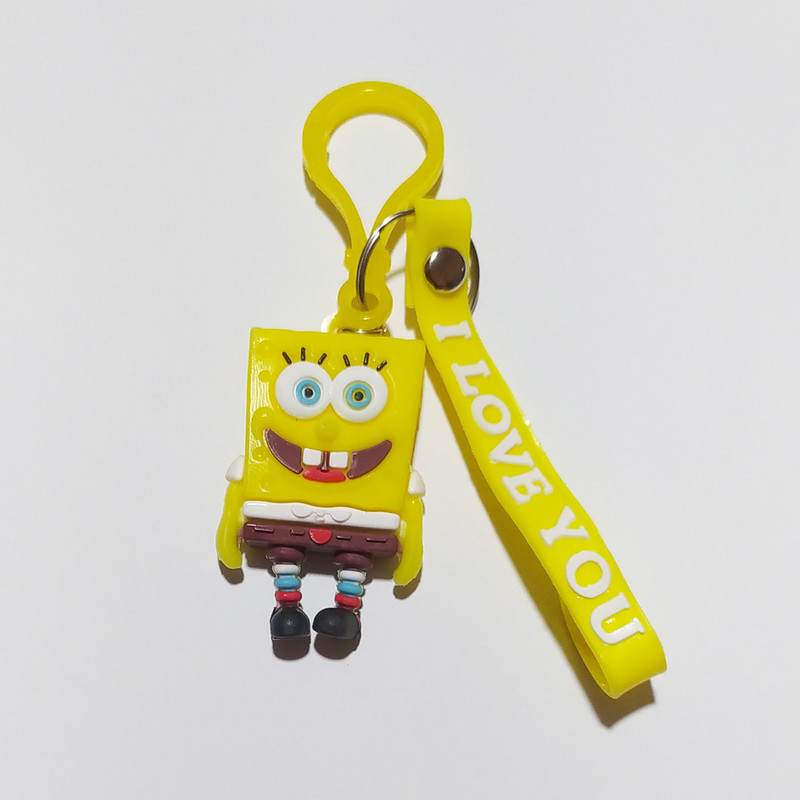 جاکلیدی دخترانه مدل سیلیکونی باب اسفنجی و پاتریک کد 45 مجموعه 2 عددی