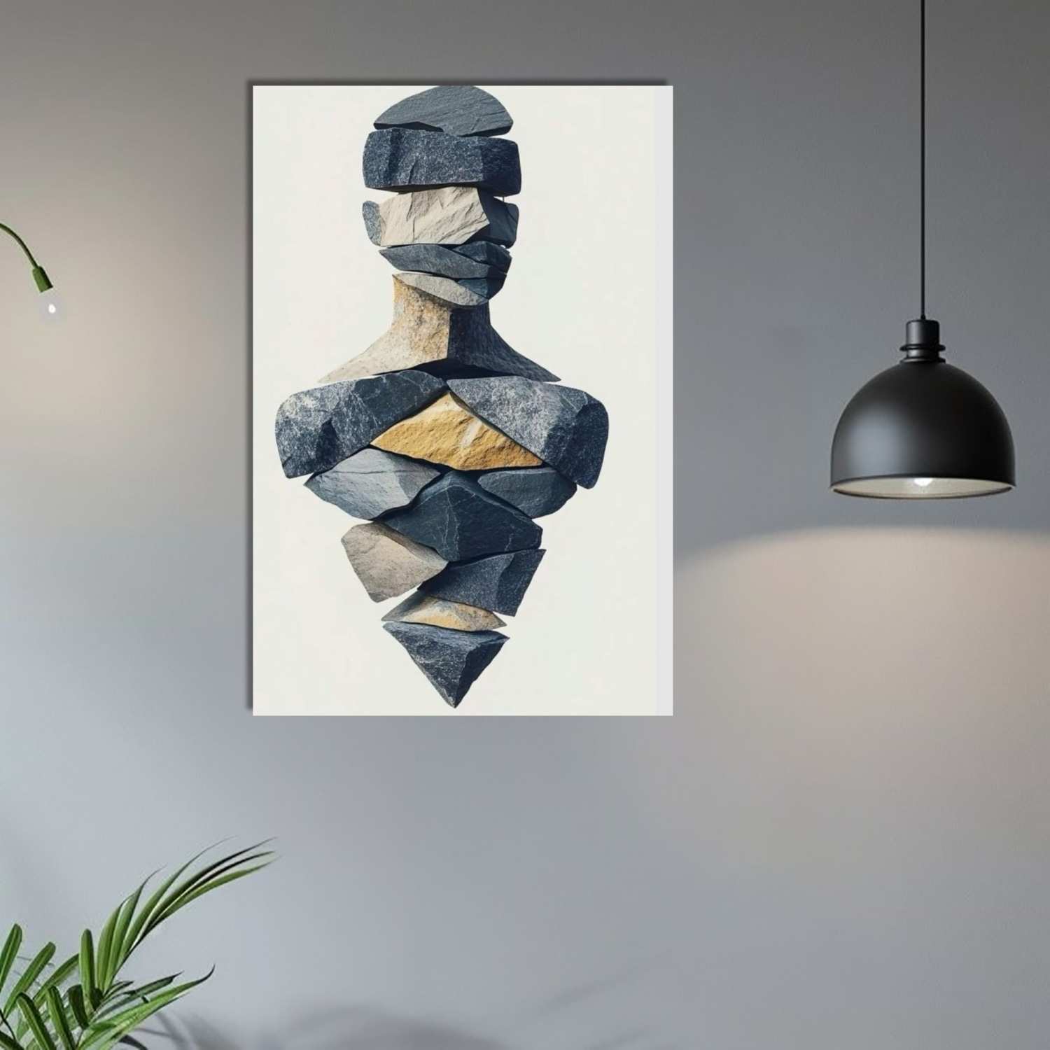 تابلو شاسی مدل آدمک سنگی
