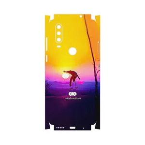 MAHOOT Skateboard-FullSkin Cover Sticker for Motorola One Action