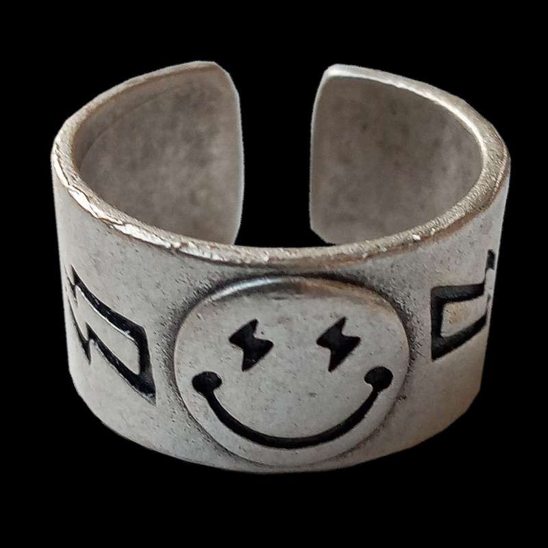 بند انگشتی زنانه مدل ایموجی خنده کد BA-1009