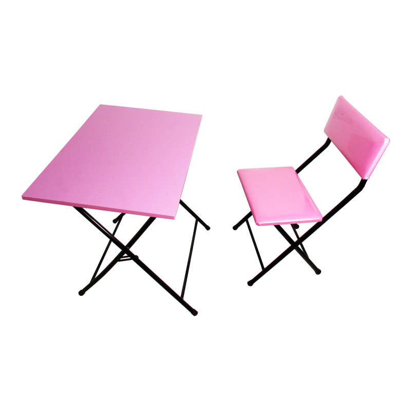 ست میز تحریر و صندلی میزیمو مدل تاشو کد 605