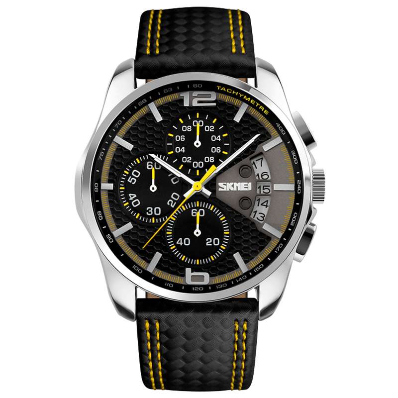 ساعت مچی عقربه ای مردانه اسکمی مدل 9106Y-NP ساعت مچی عقربه ای مردانه اسکمی مدل 9106Y-NP