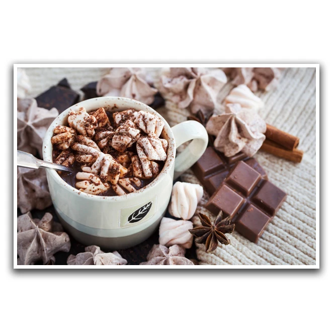 تابلو نوری بکلیت طرح کافه و شکلات مدل W-D1272