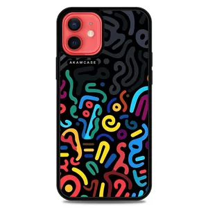 AKAM AMC-AW12-DOODLE8 Cover For Apple iPhone 12