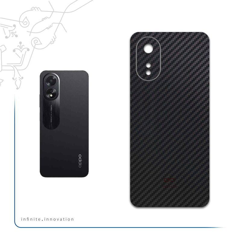 برچسب پوششی ماهوت مدل Carbon-Fiber مناسب برای گوشی موبایل اپو A38