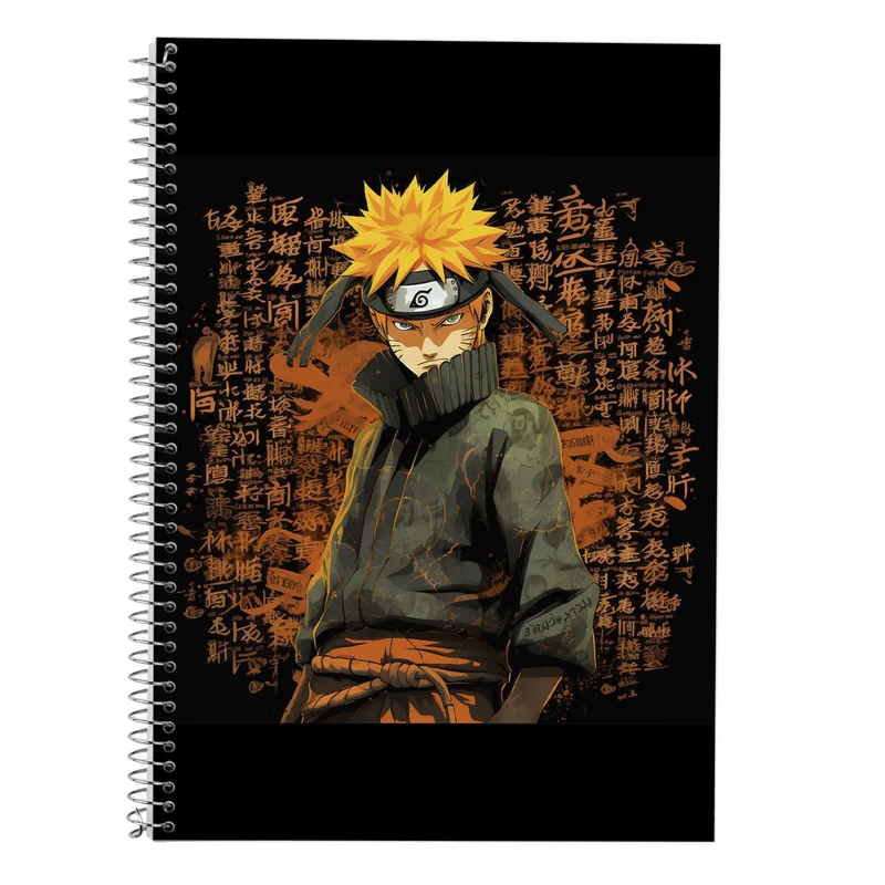 دفتر زبان 50 برگ مدوپد مدل Naroto کد DF11397