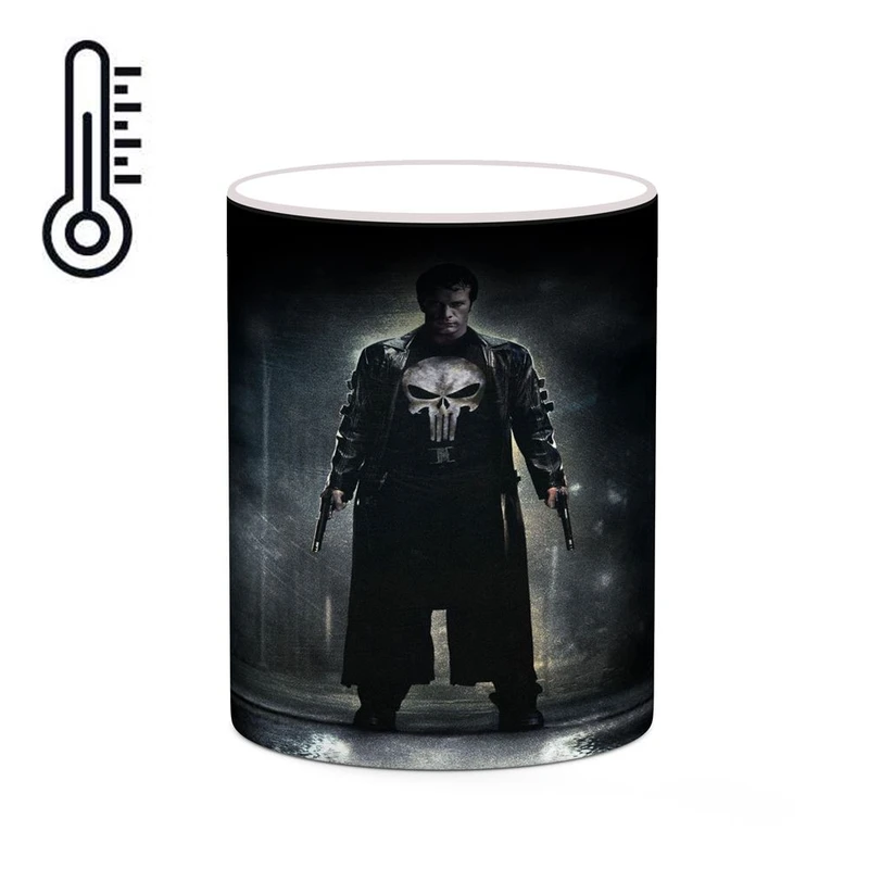 ماگ حرارتی کاکتی مدل پانیشر The Punisher کد mgh40169