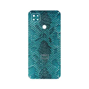 MAHOOT Blue Snake Skin Cover Sticker for Xiaomi Redmi 9C NFC