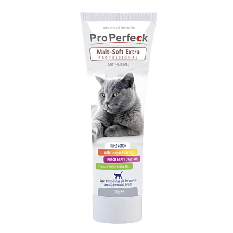 خمیر مالت گربه پروپرفک مدل Malt-soft extra وزن 100 گرم