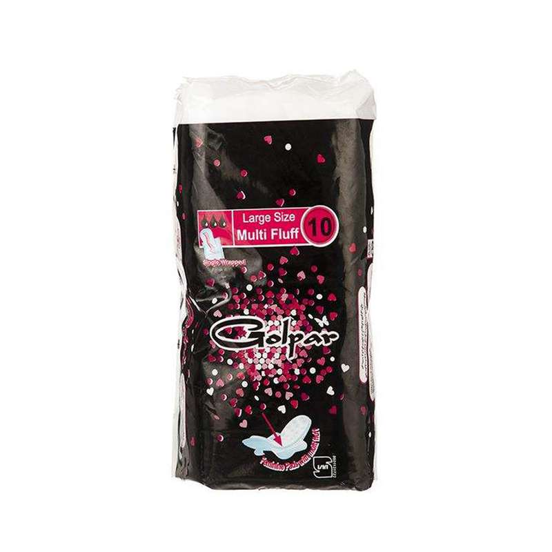 نوار بهداشتی گل پر مدل Fluff مجموعه 4 عددی نوار بهداشتی گل پر مدل Fluff مجموعه 4 عددی
