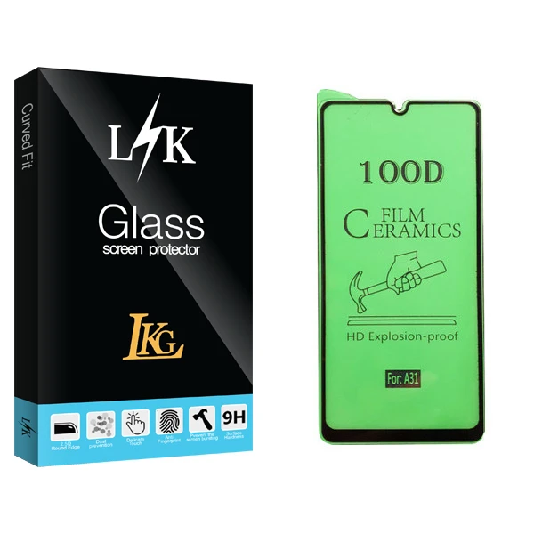 محافظ صفحه نمایش سرامیکی ال کا جی مدل LK Glass مناسب برای گوشی موبایل سامسونگ Galaxy A31