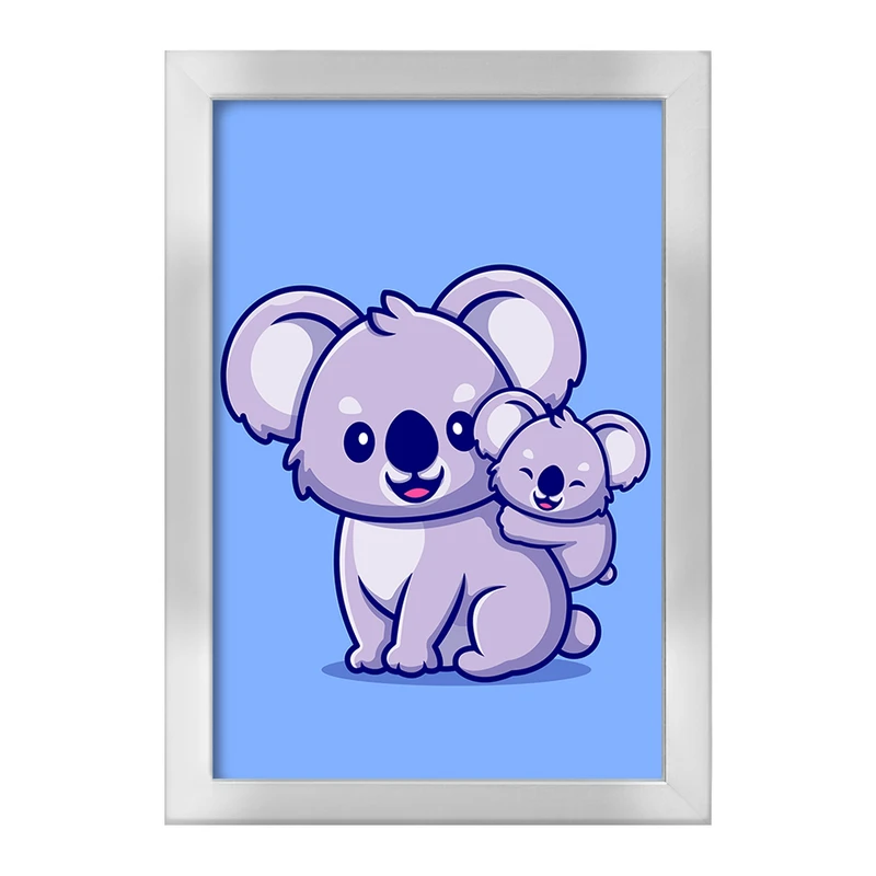 تابلو خندالو طرح حیوانات بامزه کوآلا کد 29632