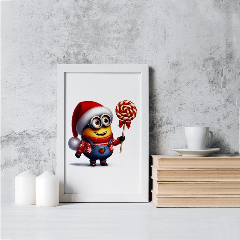 تابلو خندالو مدل مینیون ها (Minions) کد F8391