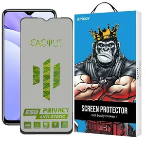 Epicoy Cactus-ESD-Privacy Screen Protector For Xiaomi Redmi Note 9 4G / Note 8 Pro / 9 Power / 9 Prime / 9 / 10A