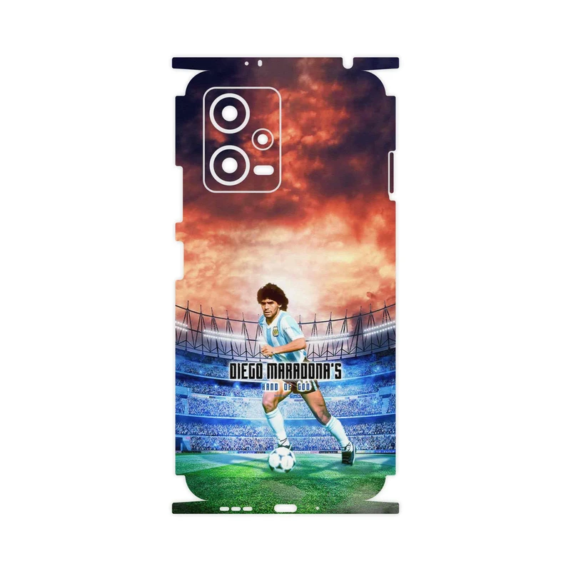 برچسب پوششی ماهوت مدل Diego Maradona-FullSkin مناسب برای گوشی موبایل شیائومی Redmi Note 12 5G