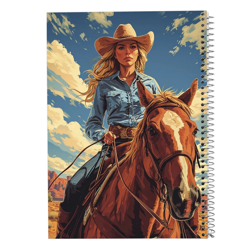 دفتر ژورنال نویسی 50 برگ مدوپد مدل نقطه ای طرح رد دد red dead کد DF13492