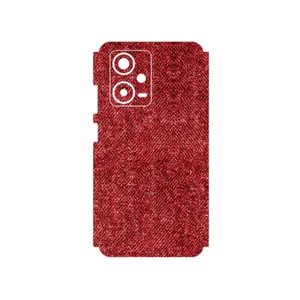 MAHOOT Fabric Texture 4 Cover Sticker for Xiaomi Redmi Note 12 Pro Plus