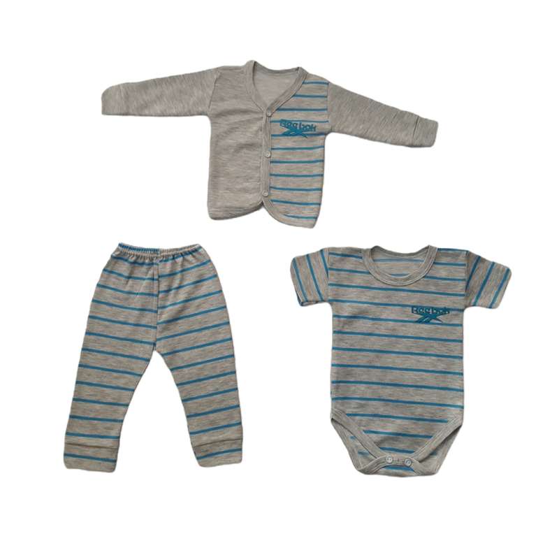 ست 3 تکه لباس نوزادی مدل d01