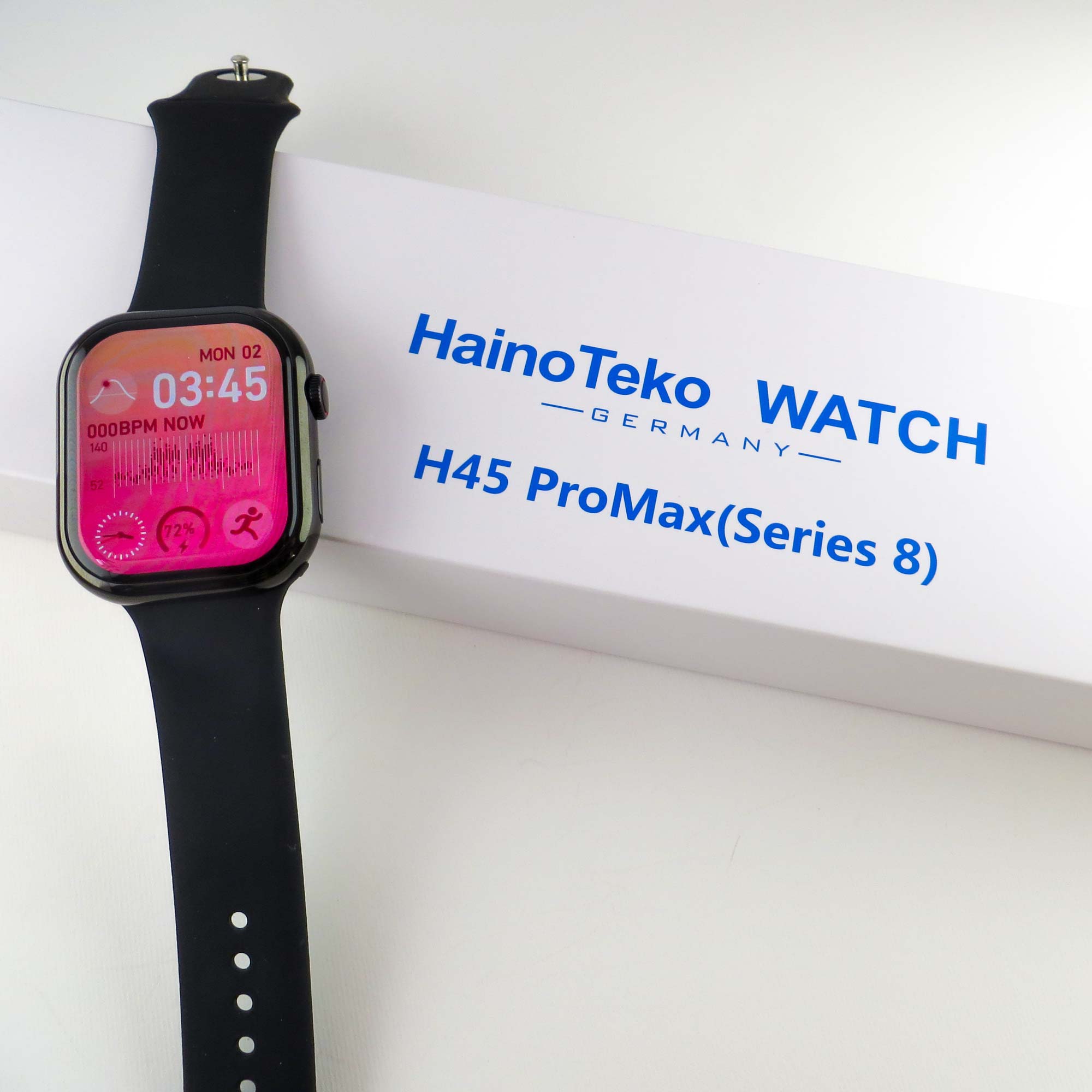 ساعت هوشمند هاینو تکو مدل H45 Pro Max سری 8