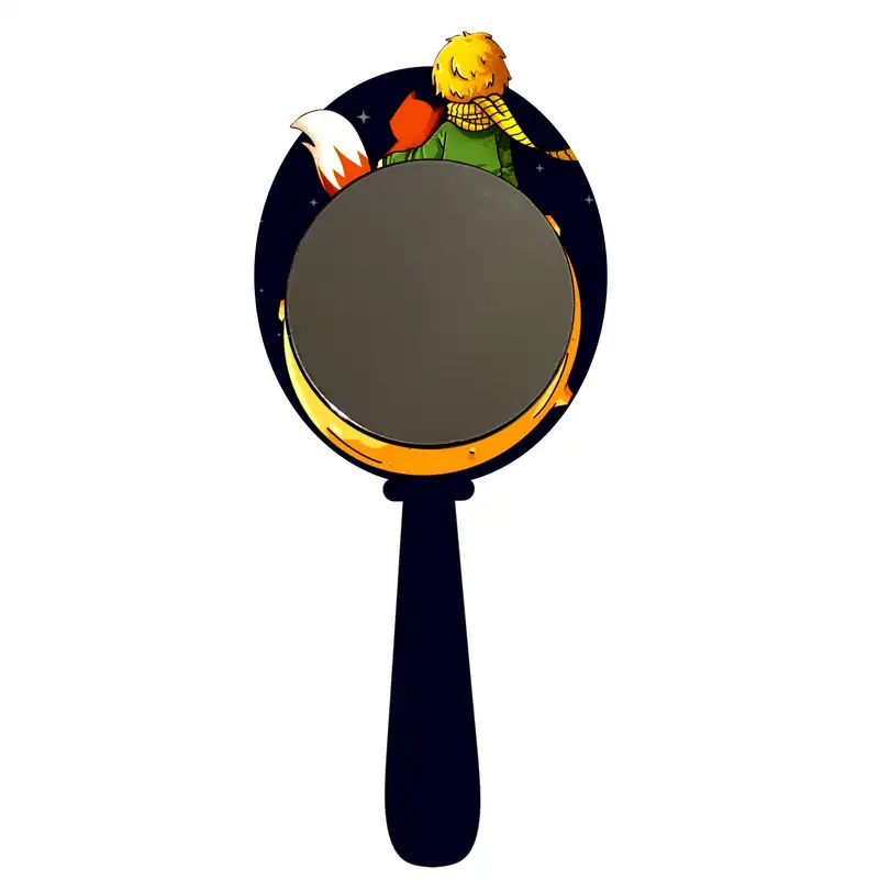 آینه آرایشی مدل شازده کوچولو کد 22