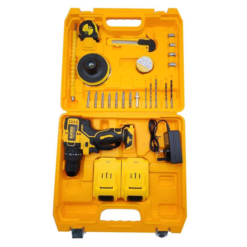 مجموعه 26 عددی دریل شارژی چکشی نئوپاور کد GHR524