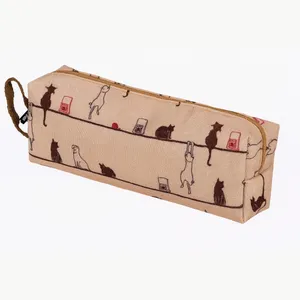 جامدادی بابل کارپت مدل چرمی طرح فانتزی گربه