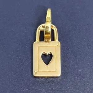 آویز گردنبند طلا 18 عیار زنانه مدل TIFANI گالری یارطلا کد PLLOCK05