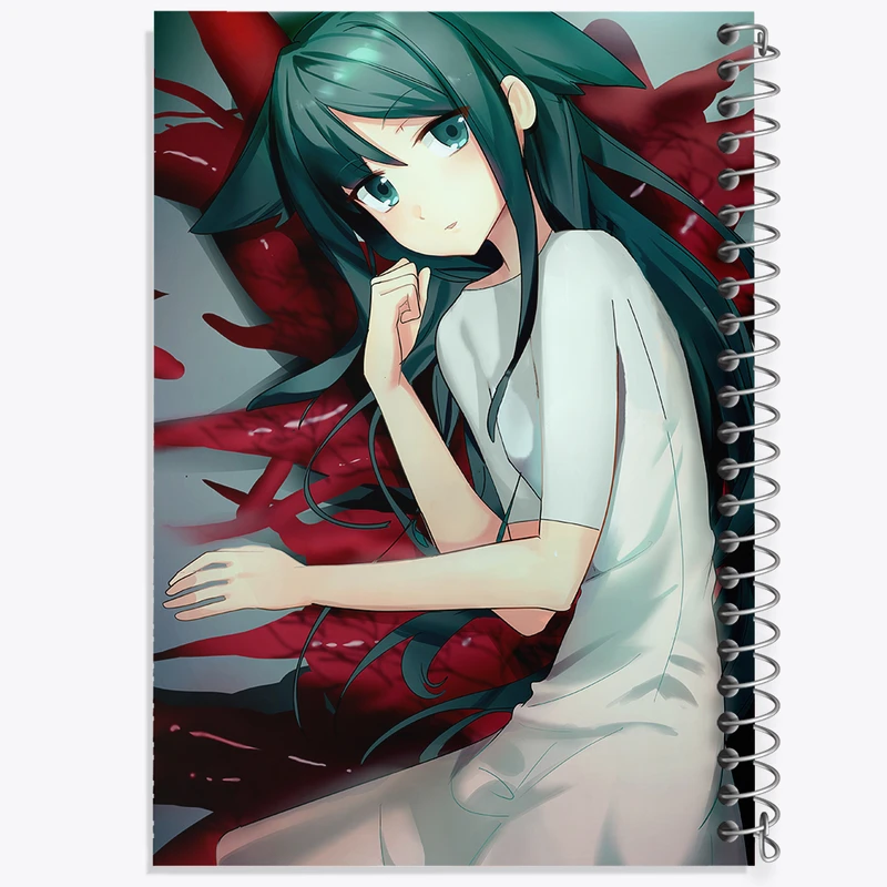 دفتر مشق 50 برگ خندالو طرح بازی آواز سایا (Saya no Uta) کد 35332