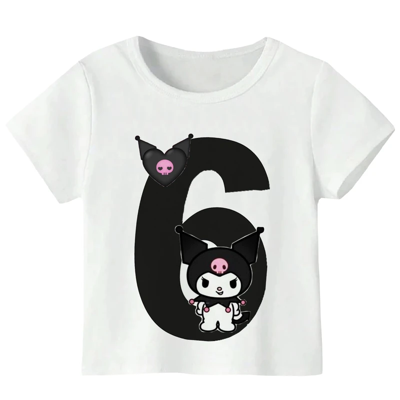 تی شرت آستین کوتاه دخترانه مدل عروسک کد W101  6