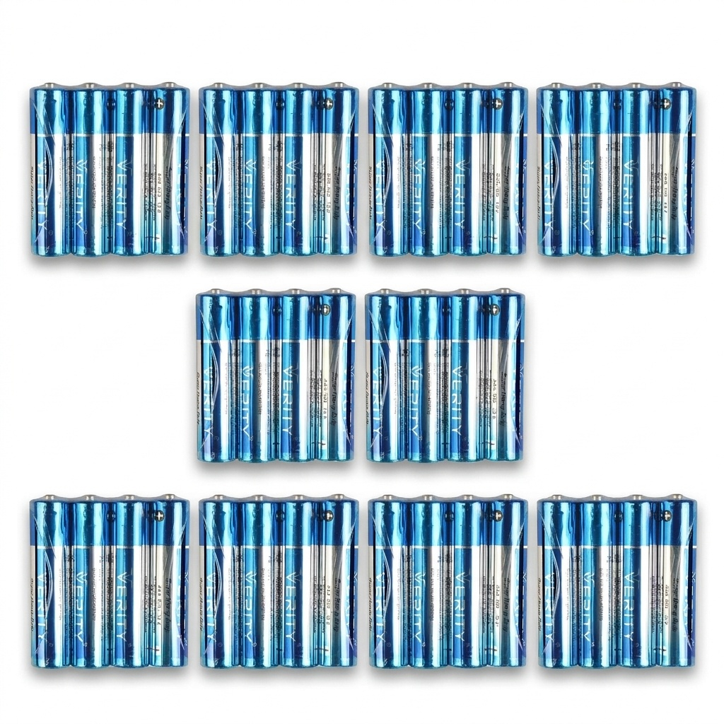باتری نیم قلمی وریتی مدل Super Heavy Duty بسته 40 عددی