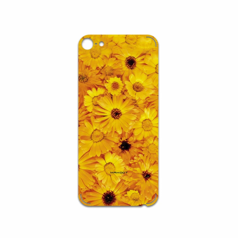 برچسب پوششی ماهوت مدل Yellow-Flower مناسب برای گوشی موبایل اپل iPod touch 6th generation