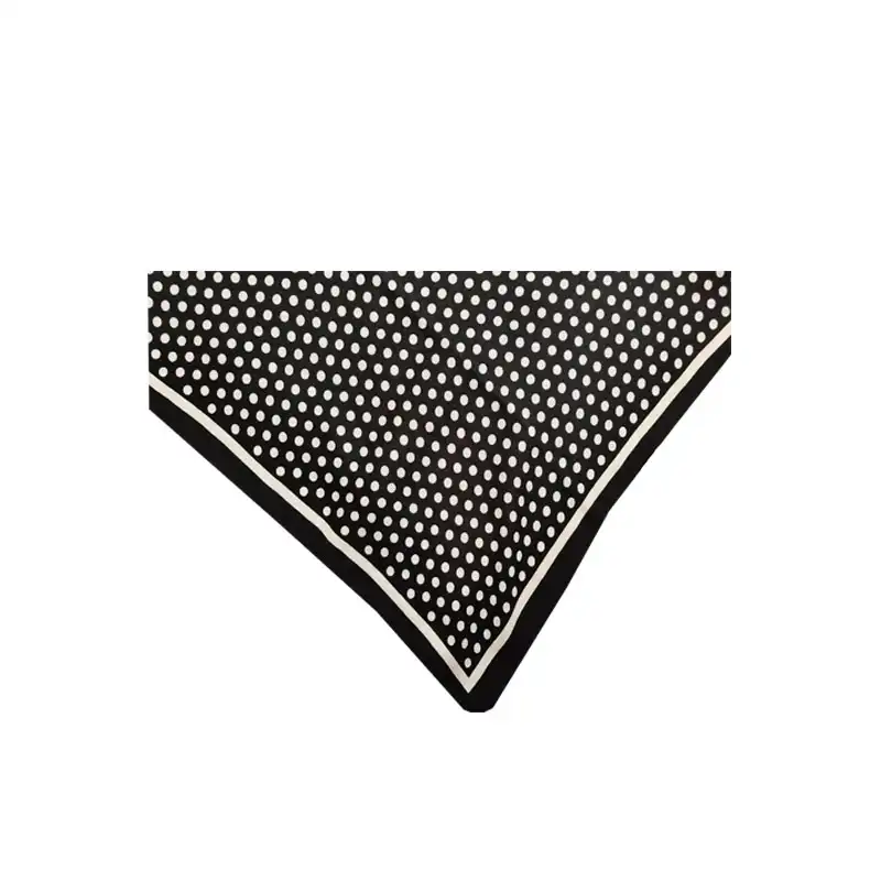 روسری زنانه مدل مینی خال خالی درشت