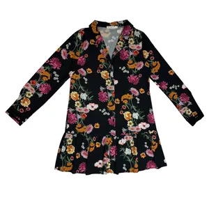 پیراهن یقه برگردان زنانه مای جولری مدل 01485