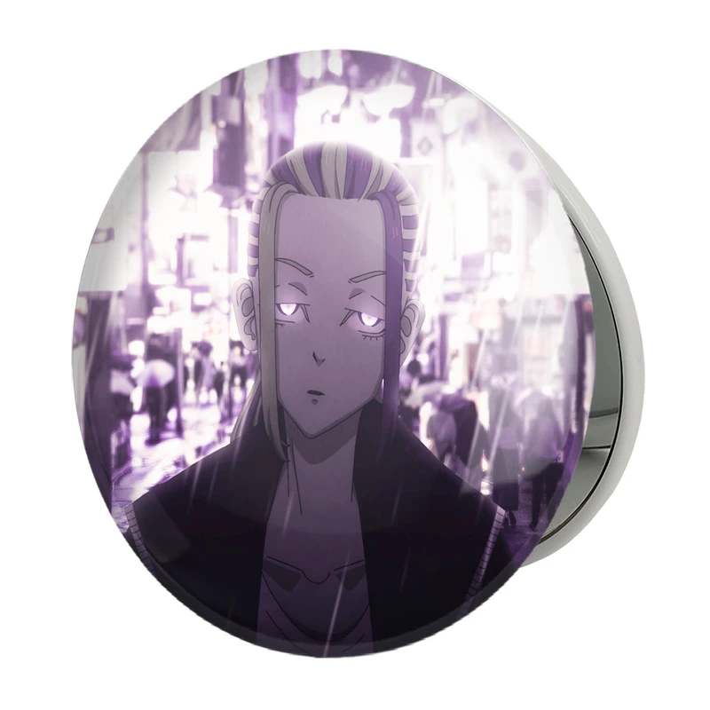 آینه جیبی خندالو طرح واکاسا انیمه توکیو ریونجرز مدل تاشو کد 11149 